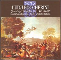 Boccherini: Quintetti per flauto, G. 438, 440, 442 von Nicola Guidetti