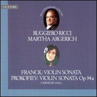 Franck: Violin Sonata; Prokofiev: Violin Sonata Op. 94a von Various Artists