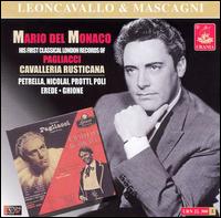 First London Records of Pagliacci & Cavalleria Rusticana von Mario del Monaco