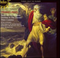 Thomas Linley: Music for The Tempest; Overture to The Duenna; 3 Cantatas von Paul Nicholson