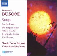 Busoni: Songs von Martin Bruns