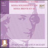 Mozart: Complete Works, Vol. 7 - Sacred Works, Disc 14 von Various Artists