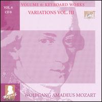 Mozart: Complete Works, Vol. 6 - Keyboard Works, Disc 8 von Pieter-Jan Belder