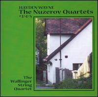 Hayden Wayne: The Nuzerov Quartets von Wallinger Quartet