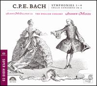 C.P.E. Bach: Symphonies Nos. 1-4; Cello Concerto in A [Hybrid SACD] von Andrew Manze