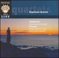 Tchaikovsky: String Quartet in E flat minor; Schubert: String Quartet in D minor 'Death and the Maiden' von Kopelman Quartet