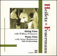 Heifetz & Feuermann Play String Trios & Piano Trios von Various Artists