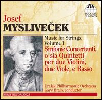 Josef Myslivecek: VI Sinfonie Concertanti, Op. 2 von Gary Brain