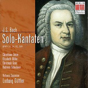 Bach: Solo-Kantaten von Ludwig Güttler