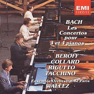 Bach: Les Concertos pour 3 et 4 pianos von Ensemble Orchestral de Paris