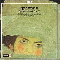 Egon Wellesz: Symphonies 4, 6 & 7 von Gottfried Rabl