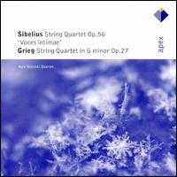 Sibelius: String Quartet Op. 56; Grieg: String Quartet Op. 27 von New Helsinki Quartet