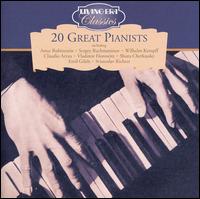 20 Great Pianists von Various Artists