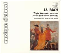 Bach: Triple Concerto, BWV 1044; Concerto pour clavecin, BWV 1052 von Various Artists