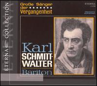 Große Sänger der Vergangenheit von Karl Schmitt-Walter