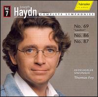 Joseph Haydn: Complete Symphonies, No. 69 "Laudon", 86, 87 von Various Artists