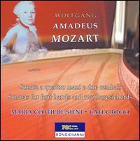 Mozart: Sonatas for four hands and two harpsichords von Various Artists