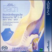 Bach: Brandenburgische Konzerte Nr. 1-4, BWV 1046-1049 [Hybrid SACD] von Diego Fasolis