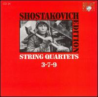 Shostakovich: String Quartets 3-7-9 von Rubio String Quartet