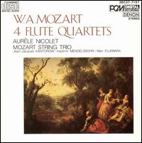 Mozart: 4 Flute Quartets von Aurele Nicolet