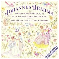 Johannes Brahms: Liebeslieder Walzer, Op. 52; Neue Liebeslieder Walzer, Op. 65 von Los Angeles Vocal Arts Ensemble