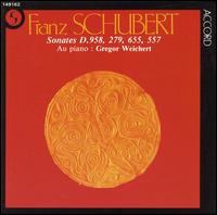 Schubert: Sonates D. 958, 279, 655, 557 von Gregor Weichert