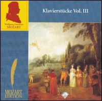 Mozart Edition: Klavierstücke Vol. 3 von Various Artists