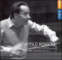 Brahms: Symphonies Nos. 2 & 4 von Witold Rowicki