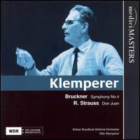 Bruckner: Symphony No. 4; Strauss: Don Juan von Otto Klemperer