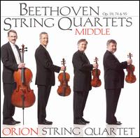 Beethoven: Middle String Quartets von Orion String Quartet