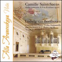 Saint-Saens: Violin Concerto; Beethoven: Triple Concerto von Alla Aranovskaya