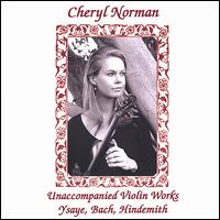 Unaccompanied Violin Works von Cheryl Norman