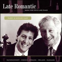 Late Romantic Music for Cello and Piano von Parry Karp