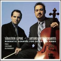 Romantic Sonatas for Cello & Piano von Sébastien Lépine