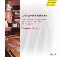 Beethoven: Piano Sonatas, Opp. 79, 81a 'Les Adieux', 90, 101 von Gerhard Oppitz