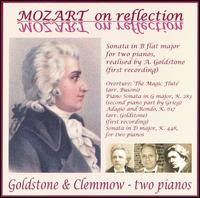 Mozart on Reflection von Goldstone & Clemmow Piano Duo