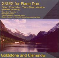 Grieg for Piano Duo von Various Artists