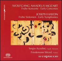 Mozart: Frühe Konzerte; Haydn: Frühe Sinfonien [Hybrid SACD] von Friedemann Wezel