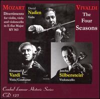 Mozart: Divertimento; Vivaldi: The Four Seasons von David Nadien