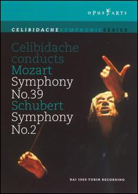 Mozart: Symphony No. 39; Schubert: Symphony No. 2 [DVD Video] von Sergiu Celibidache