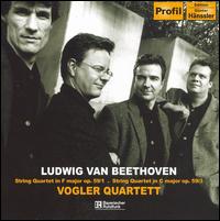 Ludwig van Beethoven: String Quartet Op. 59/1; String Quartet Op. 59/3 von Vogler Quartet