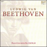 Beethoven: Piano Concertos No. 2 & Op. 61 von Various Artists