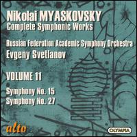 Myaskovsky: Symphonies Nos. 15 & 27 von Evgeny Svetlanov