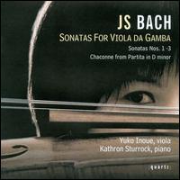 J.S. Bach: Sonatas for Viola da Gamba von Yuko Inoue