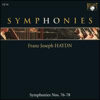 Franz Joseph Haydn: Symphonies Nos. 76-78 von Adam Fischer