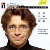 Haydn: Complete Symphonies: No. 41, 44 & 47 von Thomas Fey