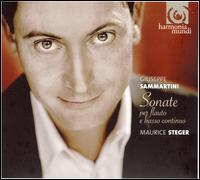 Giuseppe Sammartini: Sonate von Maurice Steger