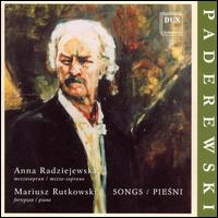 Paderewski: Songs von Anna Radziejewska