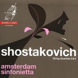 Shostakovich: String Quartets 2 & 4  von Amsterdam Sinfonietta