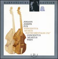 Johann Joseph Fux: Concentus Musico Instrumentalis 1701 von Nikolaus Harnoncourt